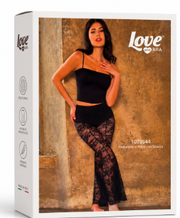Pantalone in pizzo nero - art 107926